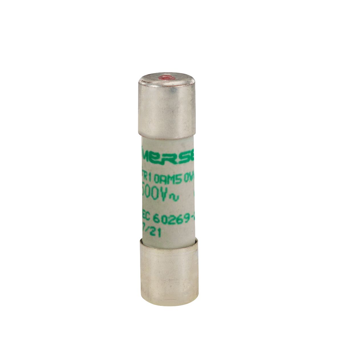 G222209 - Cylindrical fuse-link aM 500VAC 10.3x38, 2A with indicator